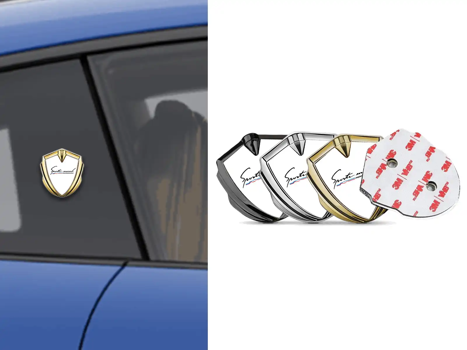 Auto Car Badge High-End Design Drift Look